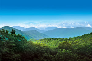 blue ridge mountain view