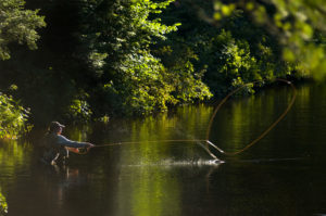 fly fishing river
